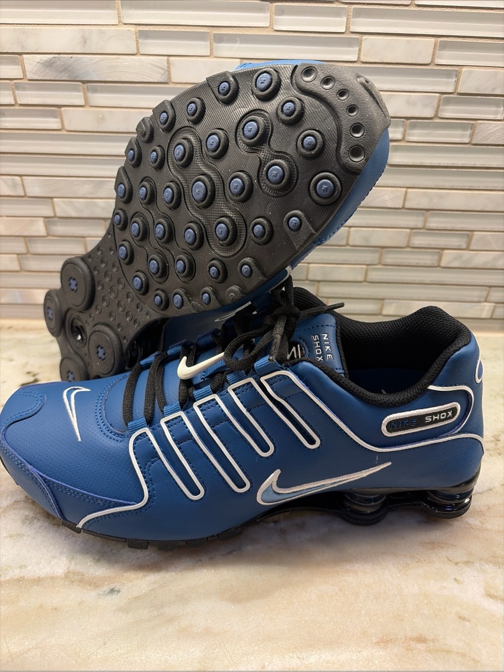 Nike Shox NZ Court Blue IQ0572-402 - Men's 9.5- New